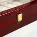 Шкатулка для часов 12 отделений дерево лак «Красно-коричневая» 31х20х8 см Шкатулка для часов 12 отделений дерево лак «Красно-коричневая» 31х20х8 см
