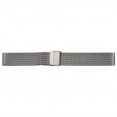 Браслет для часов металлический 16 мм (Inox Plus M-413-16 Steel)