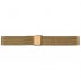 Браслет для часов металлический 12 мм (Inox Plus M-413-12 Gold)