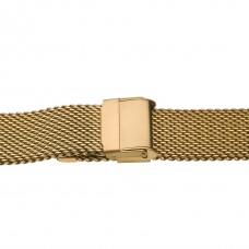 Браслет для часов металлический 20 мм (Inox Plus M-413-20 Gold)