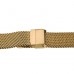 Браслет для часов металлический 12 мм (Inox Plus M-413-12 Gold)