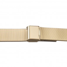 Браслет для часов металлический 12 мм (Inox Plus M-415-12 Gold)