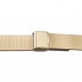 Браслет для часов металлический 12 мм (Inox Plus M-415-12 Gold)