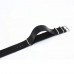 Ремешок для часов кожаный 20 мм черный (Straps 01-0220)