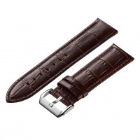 Ремешок для часов кожаный 18 мм коричневый (ARMO 2902-18L)