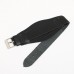 Ремешок для часов кожаный 18 мм черный (Straps 18-06)